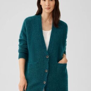 Eileen Fisher Mohair Cardigan NWT